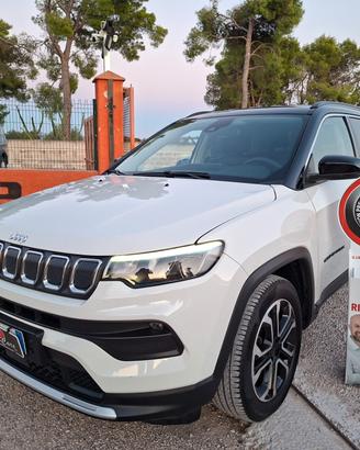 NEW JEEP COMPASS 1.6 Mtj 130cv-NAVY-PELLE-LED