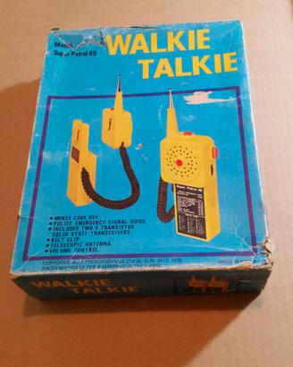 walkie talkie