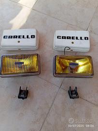 Coppia fanali fendinebbia carello gialli