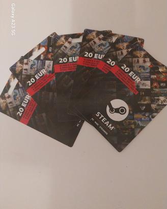 6  CARTE STEAM per PC