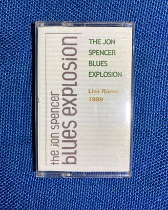 Audio Cassetta Jon Spencer Blues live Roma 1999
