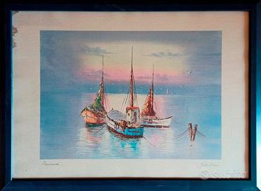 Quadro pescherecci Gentilini