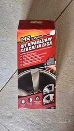 Kit riparazione cerchi in lega argento Mr Repair  