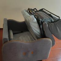Divanetto con letto singolo