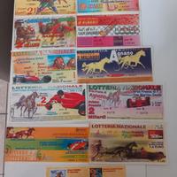 collezionismo biglietti lotteria 1995/2000