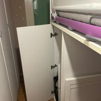 Letto ponte + lettino allungabile