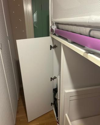 Letto ponte + lettino allungabile