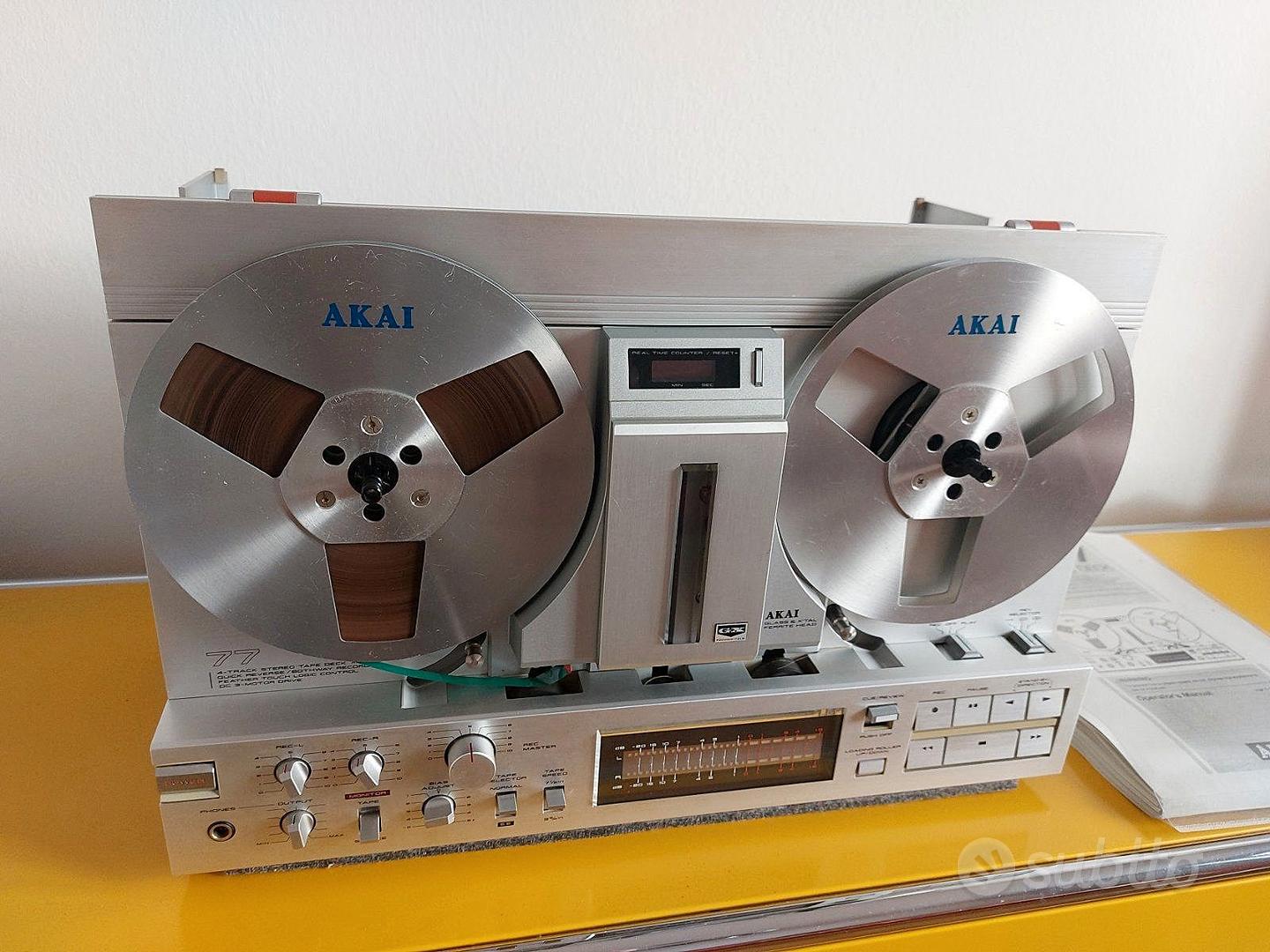 Akai GX77 reel to reel tape deck. 