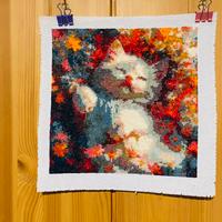 Arazzo ricamato a mano