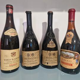 Barolo Bersano Costamagna Franco 1952 1964 1976