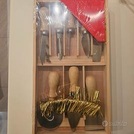 Set cuoco utensili per cucina sigillato + centrino