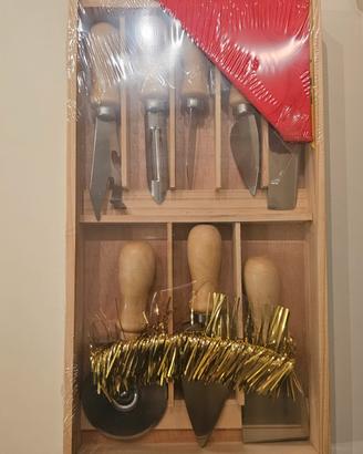 Set cuoco utensili per cucina sigillato + centrino