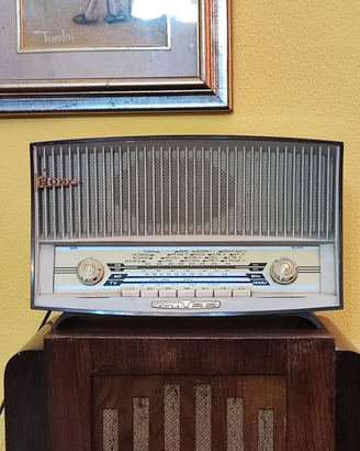 Radio d'epoca a valvole AM/FM/Bluetooth Mivar Rodi