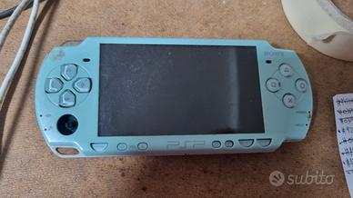 0329NN-Console Sony PSP Slim 2000 Celeste