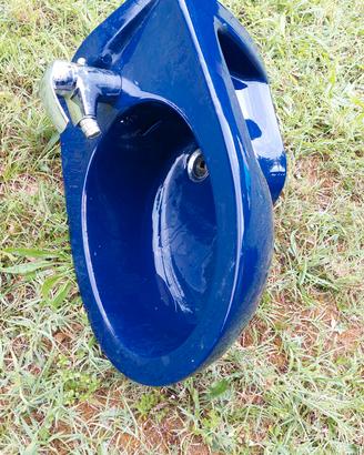 bidet sospedo ideal standard ceramica blu lucido