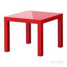 Tavolino IKEA LACK rosso
