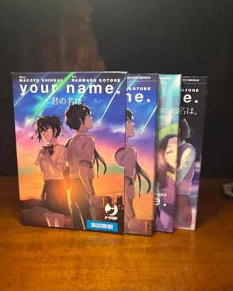 Manga your name cofanetto 1-2-3💕📚