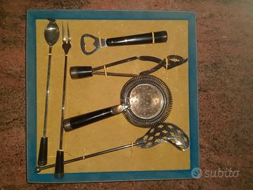 Martini vintage Drink barman cocktail kit Rara