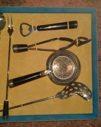 Martini vintage Drink barman cocktail kit Rara