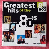 CD Cofanetto 8 Cd Musica anni 80 Greatest Hit's