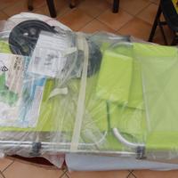 Sdraio-carrello da spiaggia  nuovo, mai usato