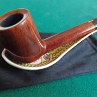 Pipa Amorelli Hand Made 1 stella Stemma Oro 18k