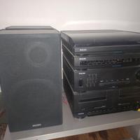 Impianto Stereo Philips con lettore vinili