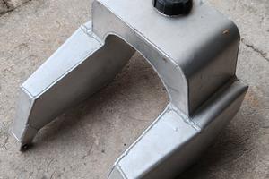 serbatoio alluminio enduro Parigi Dakar 