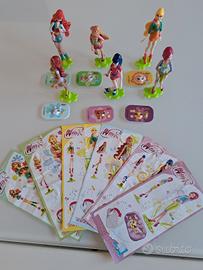 KINDER SORPRESA WINX 2009 + 6 CARTINE 