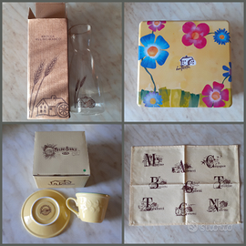 Mulino Bianco set colazione tazzina brocca scatola