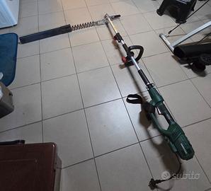 Decespugliatore telescopico elettrico Parkside.
