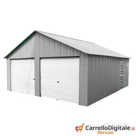 Box cantiere 664x721 2 saracinesche grigio chiaro