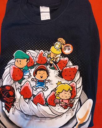 Maglia  cotone Mario Bros