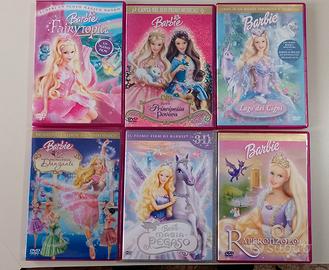 DVD Barbie, Winx, Bratz