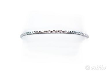 Bracciale tennis in oro e diamanti