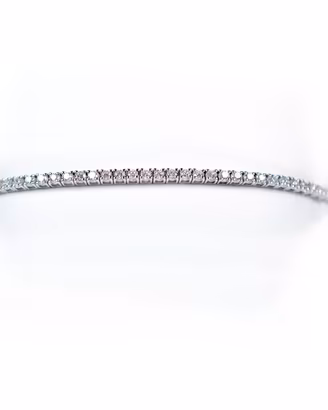 Bracciale tennis in oro e diamanti