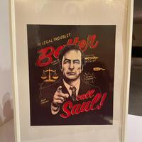 Better call Saul quadro/pister con cornice