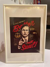 Better call Saul quadro/pister con cornice