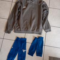 felpa Adidas con calzettoni 