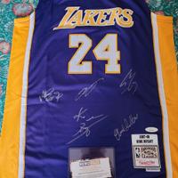 Maglia Kobe Bryant autografata Legends Lakers COA