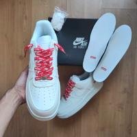 Supreme x Nike Air Force 1 Bianche 46