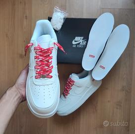 Supreme x Nike Air Force 1 Bianche 46