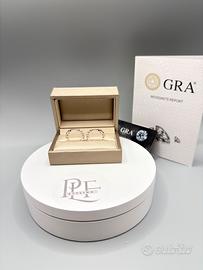 Orecchini Tennis in Argento 925 Placcato Oro