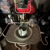 Toeletta vintage in marmo