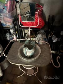 Toeletta vintage in marmo