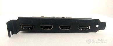 IOCREST PCIE CAPTURE CARD 4 PORT HDMI