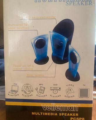 Multimedia Speaker -  2 Alt. + SubWoofer - 13W