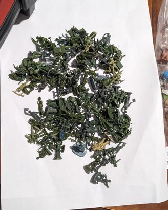 450 soldatini plastica Atlantic airfix 