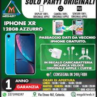 IPHONE XR 128GB Azzurro - TOTALMENTE ORIGINALE