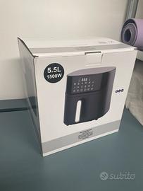 Friggitrice aria 5.5L nuova mai usata sped inclusa